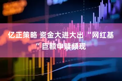 亿正策略 资金大进大出 “网红基”巨额申赎频现